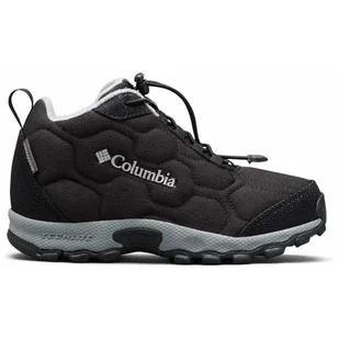 Columbia Młodzieżowe buty śnieżne Columbia Unisex, YOUTH FIRECAMP MID 2 WP - Buty dla chłopców - miniaturka - grafika 1