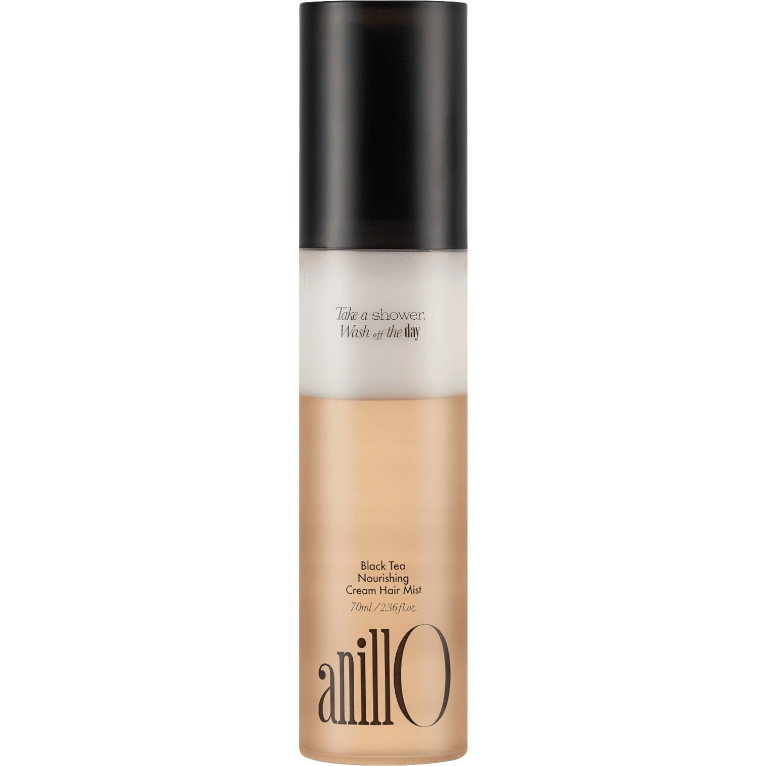 Anillo Black Tea Nourishing Cream Hair Mist, Lekka mgiełka odżywcza bez spłukiwania, 70 ml