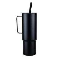 Kubki termiczne - MiiR - All Day Straw Cup CZARNY 950ml - miniaturka - grafika 1