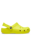 Buty dla chłopców - Crocs Klapki Classic Kids Clog T 206990 Żółty - miniaturka - grafika 1