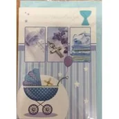 Powieści - Panorama Karnet chrzest B6 Premium 7 + koperta - miniaturka - grafika 1