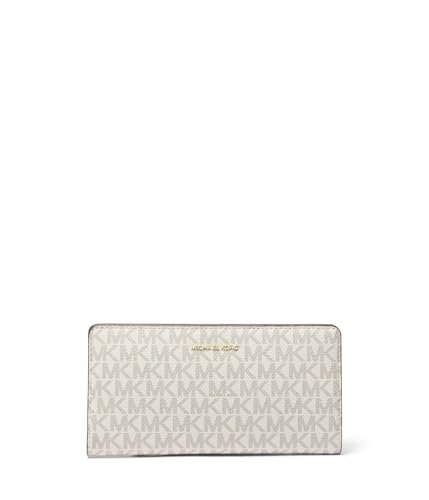 Michael Kors Damski portfel Bryant Large Slim Snap, Wanilia/Żołądź, One Size, Bryant Duży wąski portfel zatrzaskowy