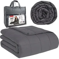 Kołdry - Kołdra obciążeniowa, koc sensoryczny antystresowy 150x200 cm, 6.8 kg, Gravity 6 + torba - miniaturka - grafika 1