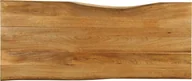 Stoły - vidaXL vidaXL Blat stołu, 140x60x3,8 cm, naturalna krawędź, lite drewno mango - miniaturka - grafika 1