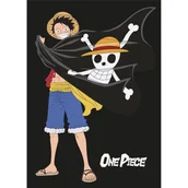 Koce - one piece - skull - koc polarowy 100% microfiber - 100x140cm - miniaturka - grafika 1