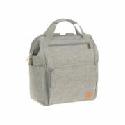 Torby i organizery dla mam - Lassig green label plecak dla mam z akcesoriami Goldie Backpack Bouclé beige - miniaturka - grafika 1