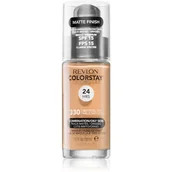 Podkłady do twarzy - Revlon Colorstay Cera Mieszana/Tłusta podkład 330 Natural Tan 30ml z pompką) - miniaturka - grafika 1