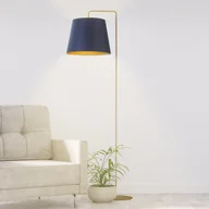 Lampy stojące - Nowoczesna lampa podłogowa do salonu RIJAD GOLD - miniaturka - grafika 1