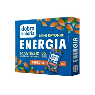 Batoniki z nerkowców Energia (6 x 17 g) 102 g - Dobra Kaloria - Batoniki - miniaturka - grafika 1