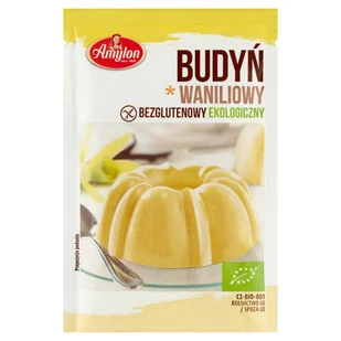 Amylon BUDYŃ WANILIOWY (BEZGLUTENOWY) BIO 40 - Budyń - miniaturka - grafika 3