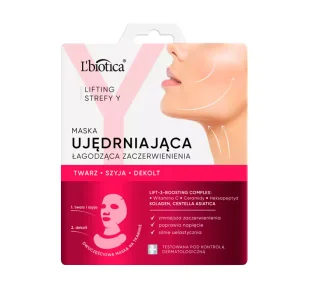 L'biotica Lifting Strefy Y Ujędrniająca maska do twarzy 1szt - Maseczki do twarzy - miniaturka - grafika 1