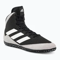 Pozostałe akcesoria do sportów walki - Buty do sportów walki adidas Mat Wizard 5 czarno-białe FZ5381 - miniaturka - grafika 1