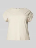 Koszulki i topy damskie - T-shirt z haftem angielskim model ‘KAYA’ - miniaturka - grafika 1