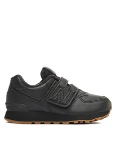 New Balance Sneakersy PV574NBB Czarny - Buty dla dziewczynek - miniaturka - grafika 1