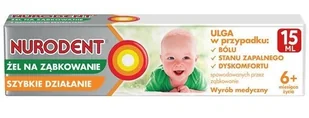 RECKITT BENCKISER Nurodent żel na ząbkowanie 15 ml - Witaminy i minerały - miniaturka - grafika 1