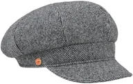 Czapki dla dzieci - Czapka Newsboy Coco Tweed by Mayser, niebieski, M (57-58 cm) - miniaturka - grafika 1