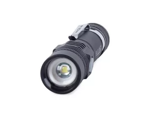 MOCNA Latarka taktyczna led cree zoom XM-L T6 AKU ALU - Latarki - miniaturka - grafika 1