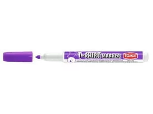 [BS] MARKER DO TKANIN T-SHIRT FIOLETOWY TO-744 TOMA - Markery permanentne - miniaturka - grafika 1
