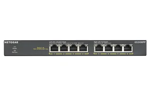 Netgear GS308PP-100EUS 8PT GE UNMANAGED SWCH W/POE/POE+ - Switche - miniaturka - grafika 3