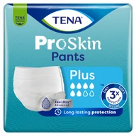Pieluchy dla dorosłych - Tena ProSkin Pants Plus Majtki chłonne Rozmiar M, 10 sztuk - miniaturka - grafika 1