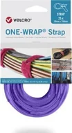 Taśmy klejące - VELCRO One Wrap 20 mm x 150 mm, 25 sztuk, fioletowa - miniaturka - grafika 1