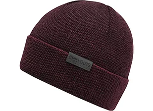 CHILLOUTS Męska czapka Kilian Hat Beanie, bordowo-czarna, rozmiar uniwersalny - Czapki damskie - miniaturka - grafika 1