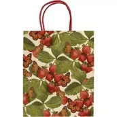 Opakowania i torebki na prezenty - Skona Ting Torebka ozdobna A5 STBAG153 Truskawki i motyle - miniaturka - grafika 1