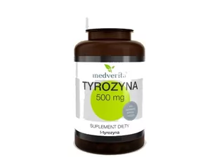 Medverita MEDVERITA, Tyrozyna, 500 mg, 100 kapsułek - Aminokwasy - miniaturka - grafika 1