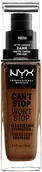 Podkłady do twarzy - NYX Professional Makeup Cant Stop Wont Stop Foundation 19 Mocha - miniaturka - grafika 1
