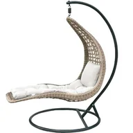 Fotele ogrodowe wiszące - Bujak leżanka na stalowym stelażu - miniaturka - grafika 1