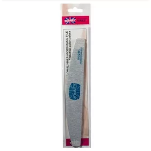 Ronney Ronney Professional Nails Pilnik Papierowy Biały Półksiężyc 100/180 - Akcesoria do paznokci - miniaturka - grafika 1