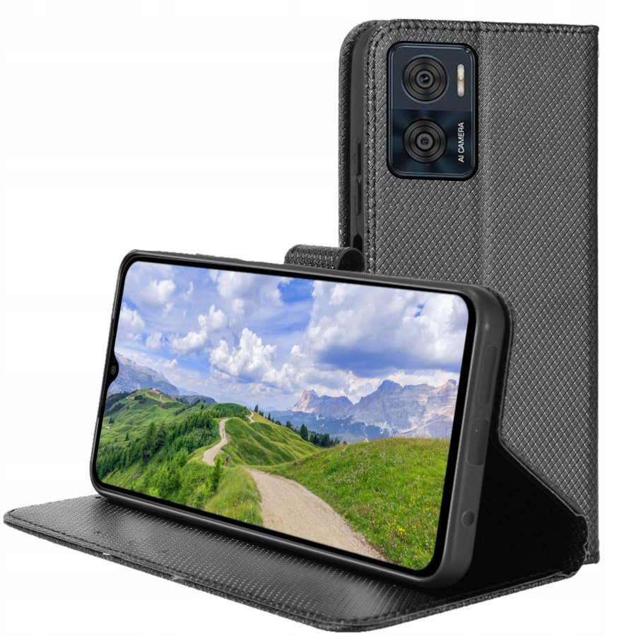Etui do Motorola E22 E22i Portfel Na Magnes Klapka