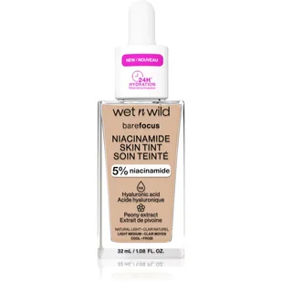 Wet n Wild Barefocus lekki podkład nawilżający Natural Light 32ml - Podkłady do twarzy Wet n Wild Barefocus lekki podkład nawilżający Natural Light 32ml - Podkłady do twarzy - miniaturka - grafika 1
