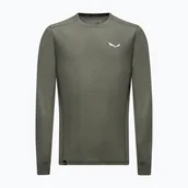 Koszulki sportowe męskie - Longsleeve trekkingowy męski Salewa Puez Dry faded green - miniaturka - grafika 1