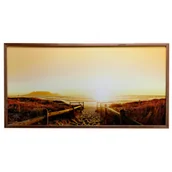 Ramki na zdjęcia - Fotografia - rama brązowa 50 x 100 cm - miniaturka - grafika 1