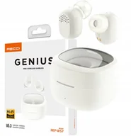 Akcesoria do słuchawek - SŁUCHAWKI BEZPRZEWODOWE BLUETOOTH 5.3 DOUSZNE + POWERBANK KABEL TWS RECCI - miniaturka - grafika 1