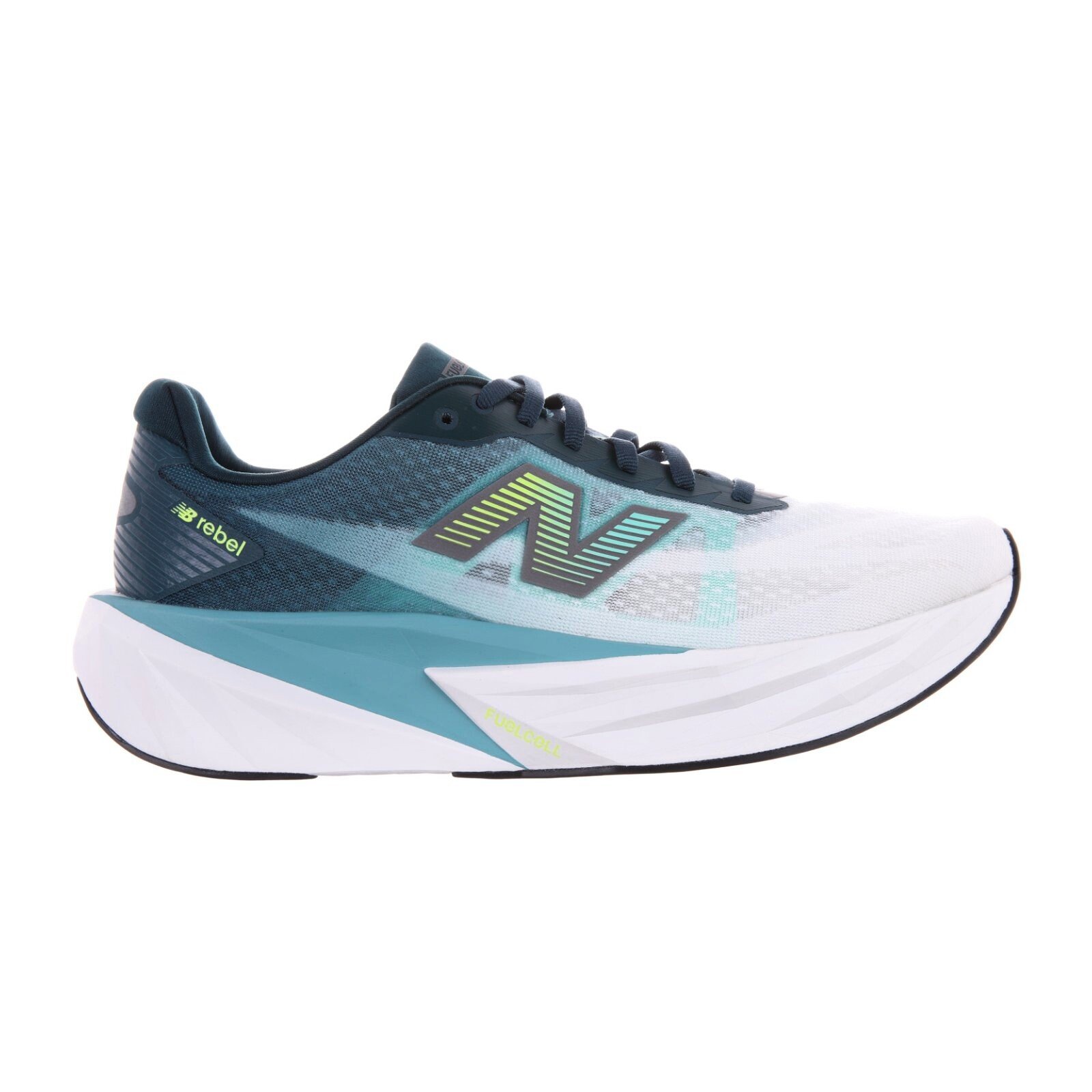 Męskie buty do biegania New Balance FuelCell Rebel v5 Medusa Green/Faded Teal US 9
