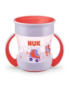 Butelki dla niemowląt - NUK Kubek "Mini Magic Cup" w kolorze czerwonym do nauki picia - 160 ml - miniaturka - grafika 1