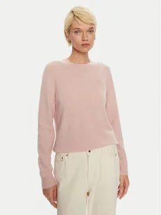 Tommy Hilfiger Sweter WW0WW43202 Różowy Regular Fit - Swetry damskie - miniaturka - grafika 1