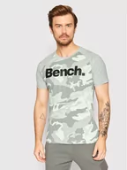 Koszulki męskie - Bench T-Shirt Besom 120764 Szary Regular Fit - miniaturka - grafika 1