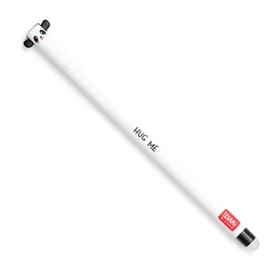 Legami - Zmazywalny długopis żelowy, średnica końcówki 0,7 mm, pisak do ścierania, czarny atrament, motyw pandy, nie uszkadza arkusza, tusz wrażliwy na działanie temperatury - Długopisy - miniaturka - grafika 1