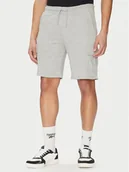 Spodenki męskie - Blend Szorty sportowe 20718382 Szary Regular Fit - miniaturka - grafika 1