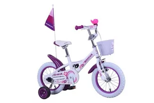 Wheeler Kid Go Girl Alloy 14 cali Fioletowy 2020 - Rowery - miniaturka - grafika 1