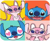 Podkładki pod mysz - PODKŁADKA POD MYSZKĘ Z NADRUKIEM STICH BAJKI PREZENT -TEKST -20X24 - miniaturka - grafika 1