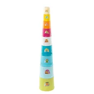 Zabawki interaktywne dla dzieci - Smoby Cotoons Super magiczna wieża 73 cm 110407 - miniaturka - grafika 1
