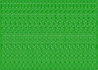 Zestawy piśmiennicze - Cyfry Samoprzylepne Zielone 5Cm Zestaw 276 Cyfr - miniaturka - grafika 1