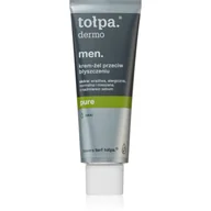 Kosmetyki do pielęgnacji twarzy męskie - Tołpa TORF CORPORA dermo men pure matujący krem-żel nawilżający 40 ml - miniaturka - grafika 1