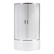 Kabiny prysznicowe - Kabina prysznicowa na głębokim brodziku 90x90 Maja Hydrosan - miniaturka - grafika 1