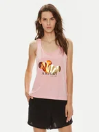 Koszulki i topy damskie - ONLY Top Henny 15327669 Różowy Regular Fit - miniaturka - grafika 1