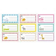 Szkolne artykuły papiernicze - Inter-druk Naklejki na zeszyt BB Kids - miniaturka - grafika 1